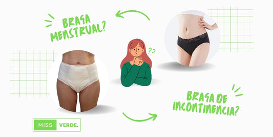 ¿Cuáles son las diferencias entre las bragas menstruales y las de incontinencia?