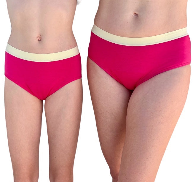 Pack de 2 bragas menstruales niñas MissVerde