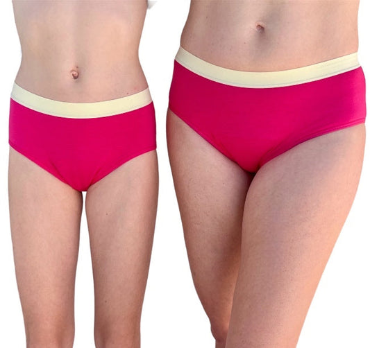 Pack de 2 bragas menstruales niñas MissVerde