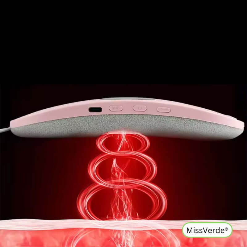 Cinturon electrico aliviar dolores menstruales MissVerde