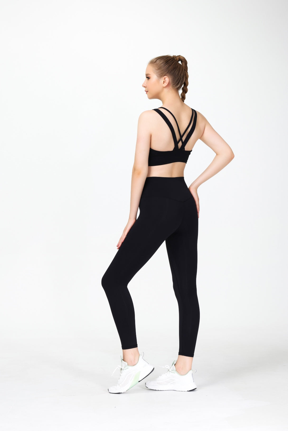 Leggings menstruais Leggings menstruais de cintura alta anti-fuga