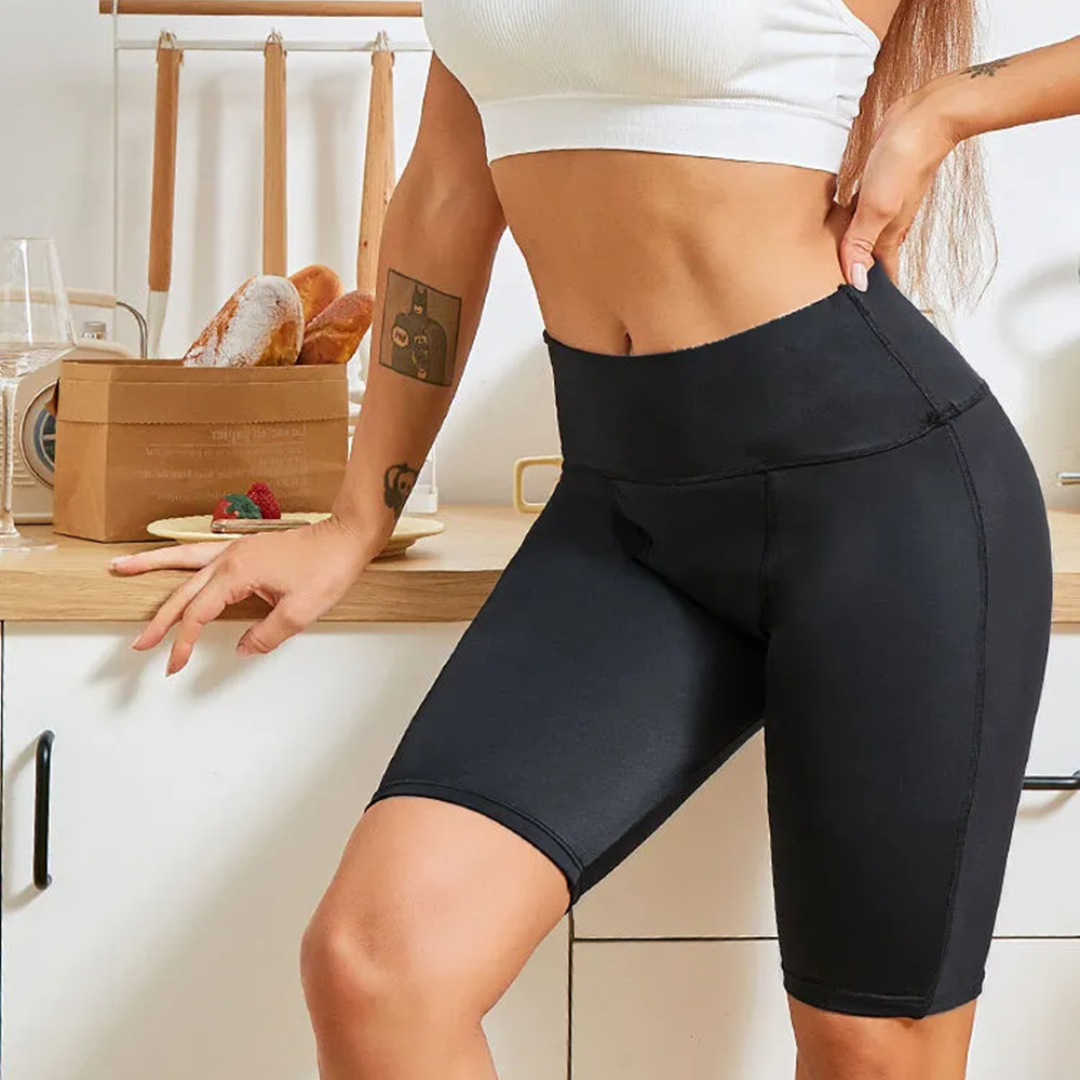 Leggings menstruais Leggings curtas