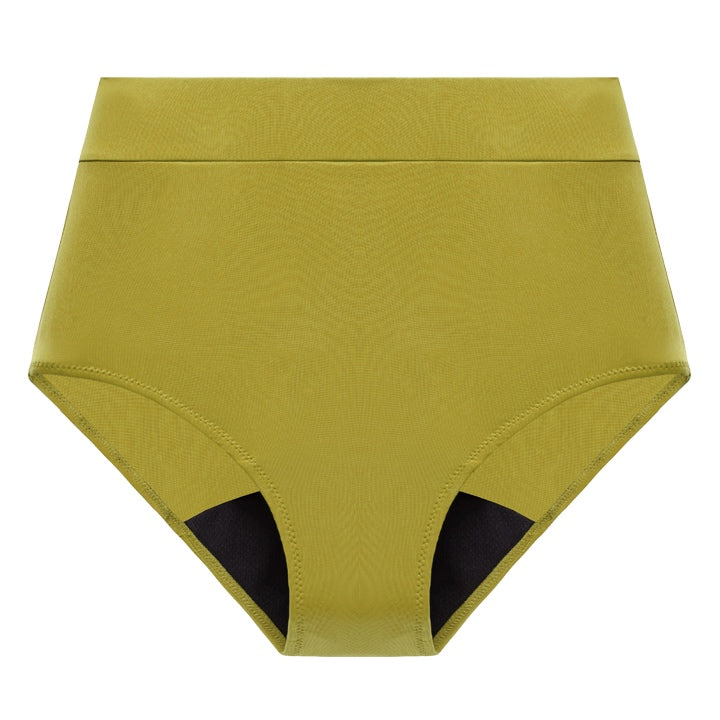 bikini menstrual tallas grandes verde