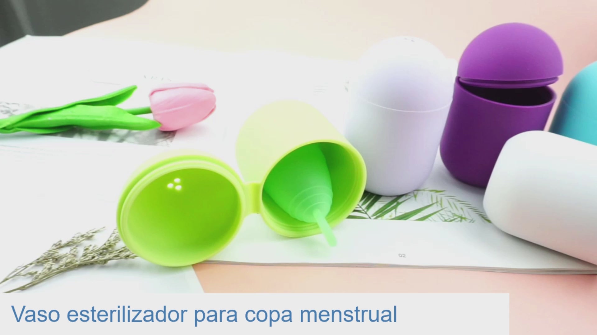 Video: envase para copa menstrual