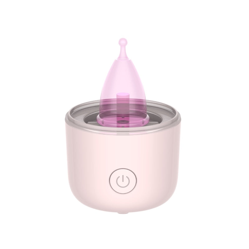 Esterilizador eléctrico y copa menstrual MissVerde