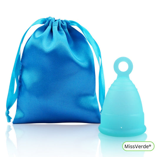 Copa Menstrual MissVerde azul