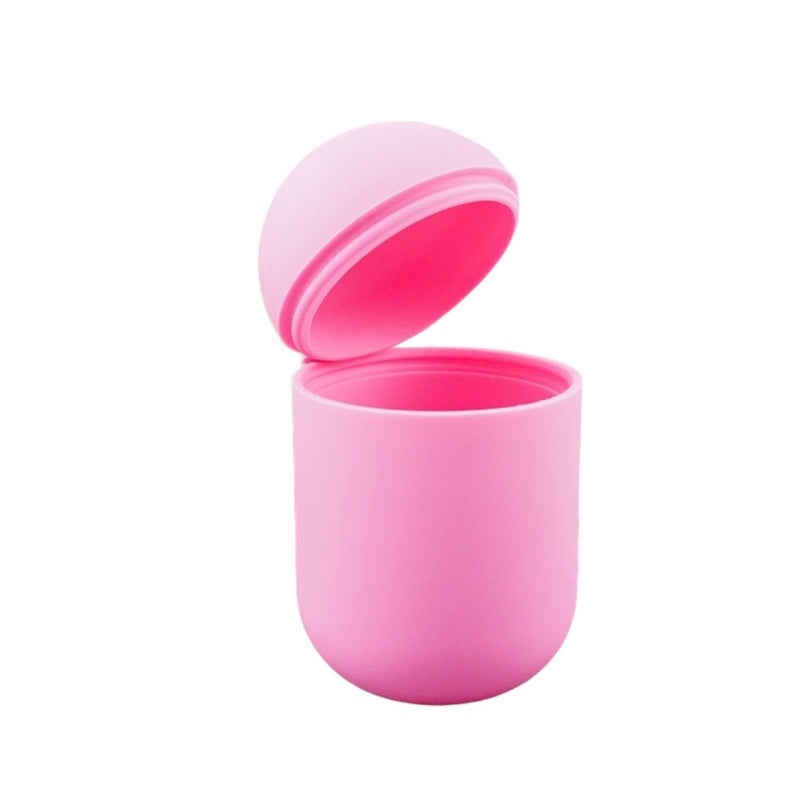 Vaso esterilizador copa menstrual rosado