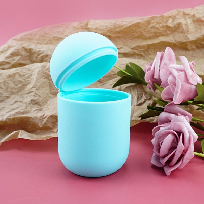 Vaso esterilizador para copa menstrual azul