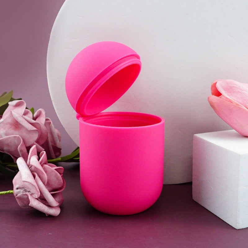 Vaso esterilizador para copa menstrual rosa