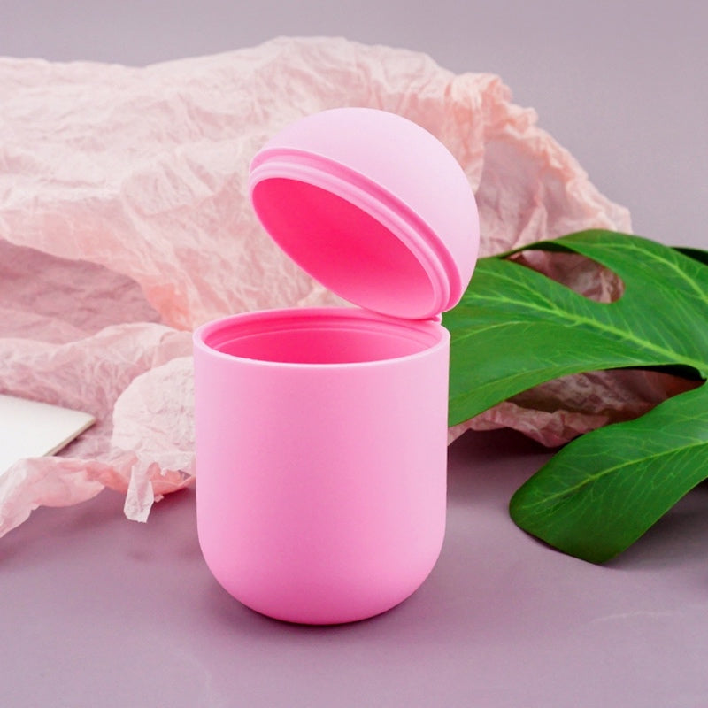 Vaso esterilizador para copa menstrual rosado