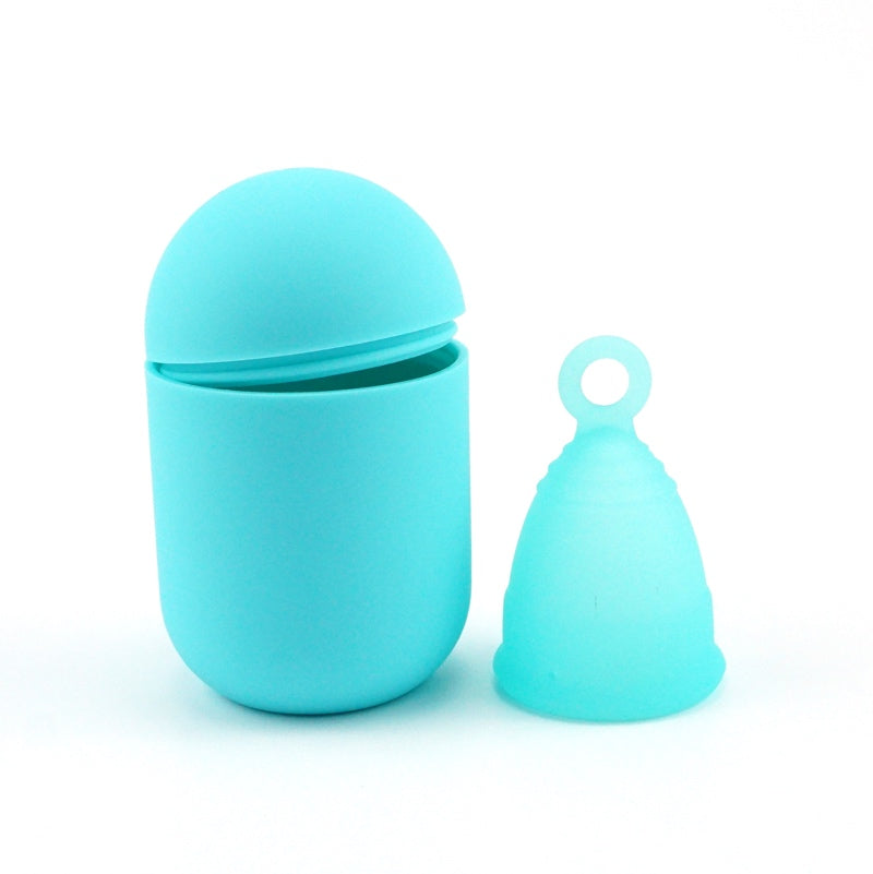 Carry Cup blue menstrual cup MissVerde