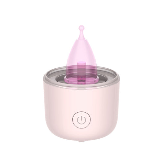 Esterilizador eléctrico y copa menstrual MissVerde